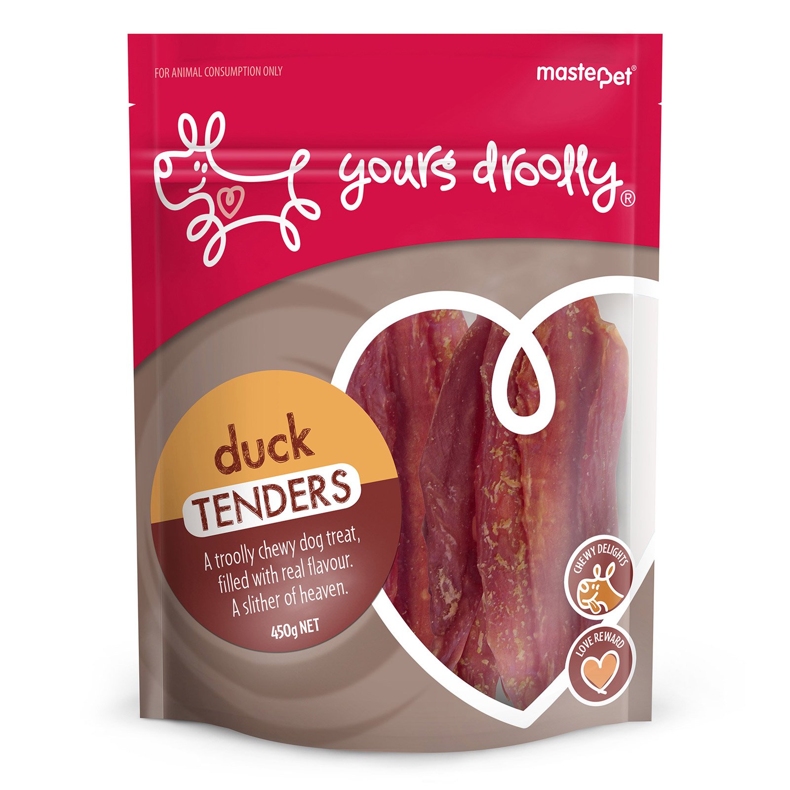 Yours Droolly Duck Tenders Dog Treats 90 Gm