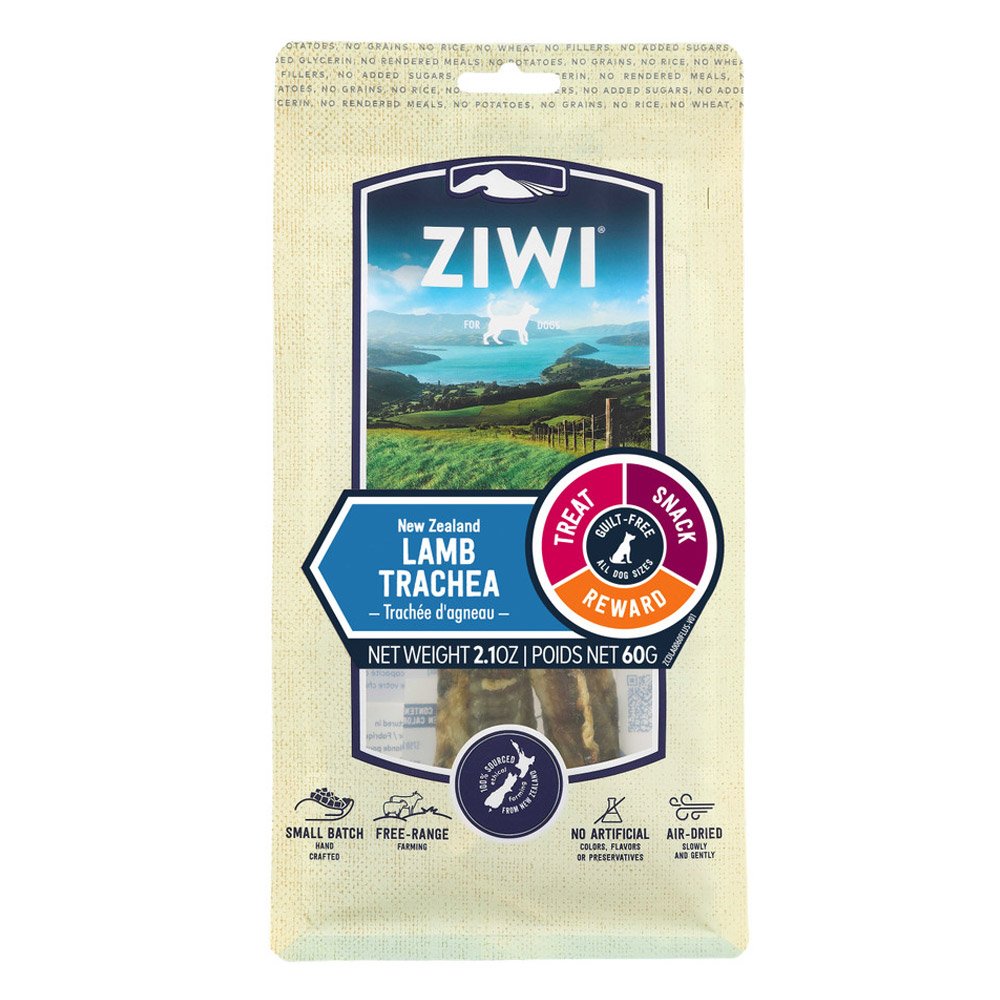 Ziwi Peak Oral Health Lamb Trachea Dog Treats