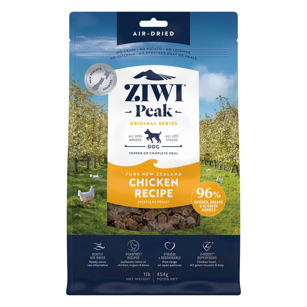 Ziwi Peak Air Dried Chicken Recipe Dry Dog Food