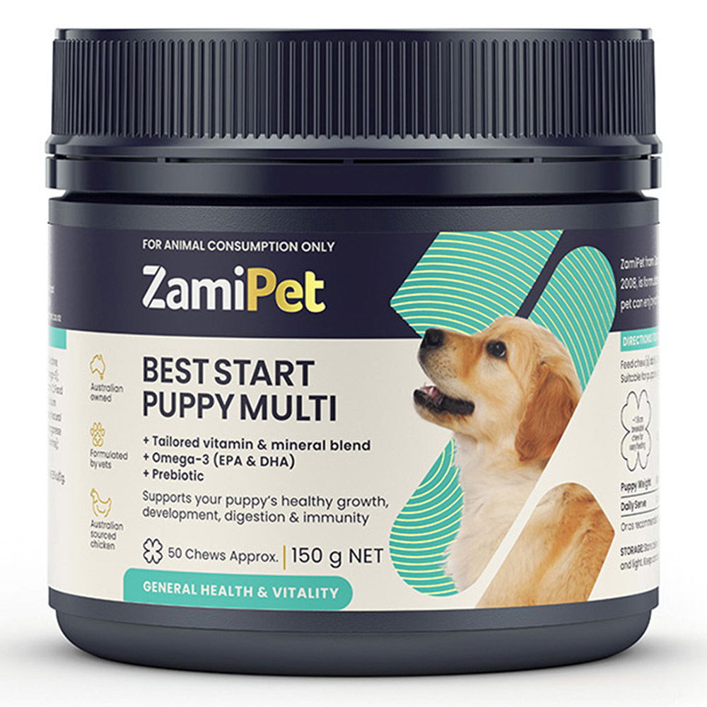 ZamiPet Best Start Puppy Multi Vitamin Dog Chews