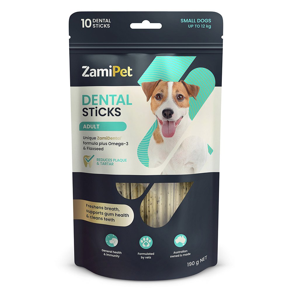 ZamiPet Dental Sticks Adult Dog Treats