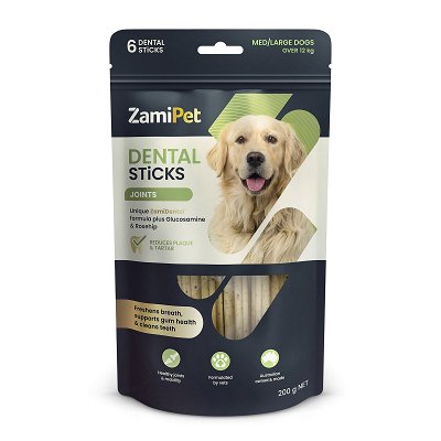 ZamiPet Dental Sticks Joint Dog Treats