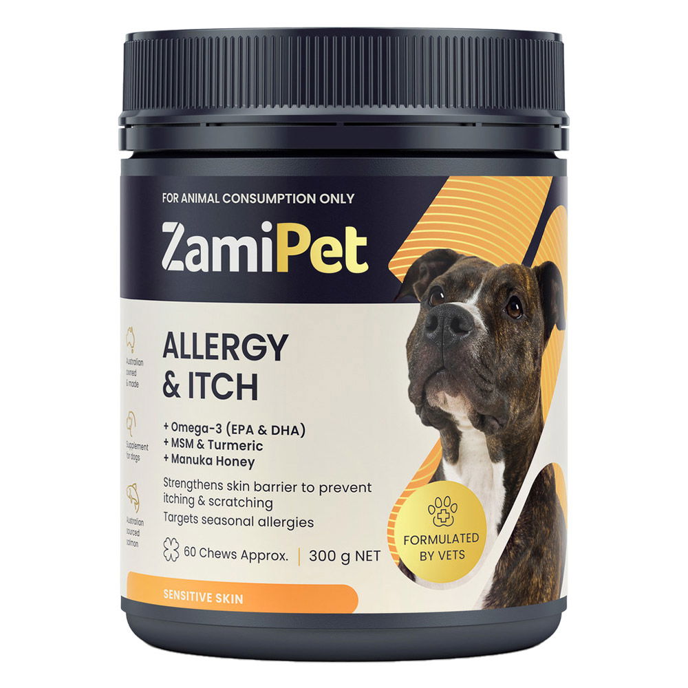 ZamiPet Allergy & Itch Dog Supplement