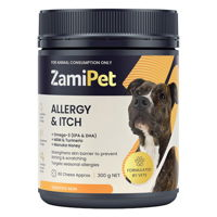 ZamiPet Allergy & Itch Dog Supplement 