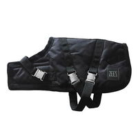 ZeeZ Waterproof Supreme Dog Coat Oil Skin/Black