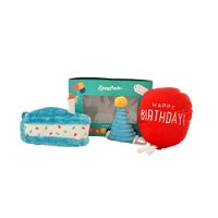 Zippy Paws Birthday Box for Dogs and Cats - Blue