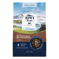 ZIWI Peak Steam and Dried Grass Fed Beef with Southern Blue Whiting Cat Food