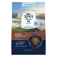 Ziwi Peak Steam And Dried Grass Fed Beef With Pumpkin Dog Food