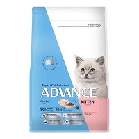 Advance Kitten Dry Cat Food Chicken and Rice 