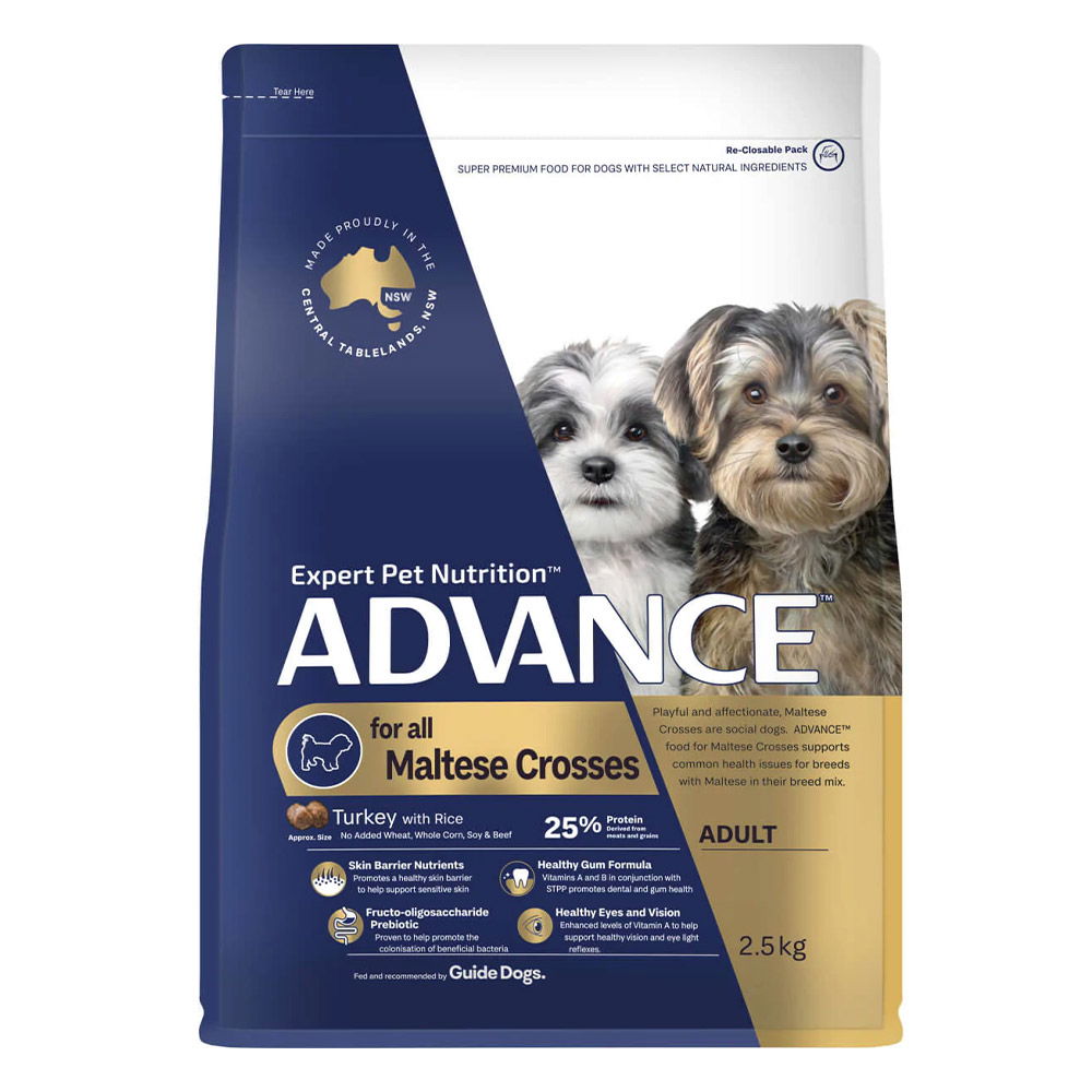 Advance Maltese Crosses Adult Turkey with Rice Dry Dog Food