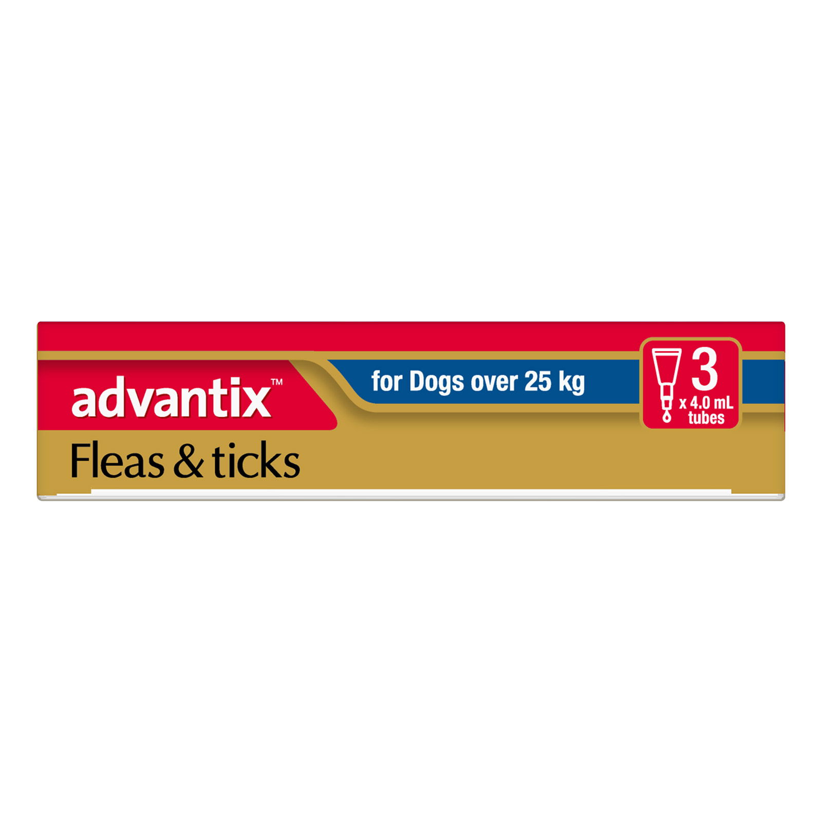 Buy Advantix For Extra Large Dogs Over 25Kg (Blue) 3 Pack Online