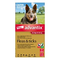 Advantix For Large Dogs 10 To 25Kg (Red)