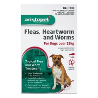 Aristopet Spot-On Treatment for Dogs Over 25 Kg (Red)