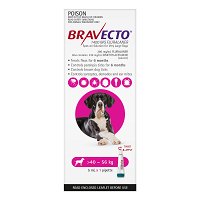 Bravecto Spot On for X-Large Dogs (40 - 56 kg) Pink
