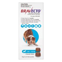 Bravecto For Large Dogs 20-40kg (Blue)