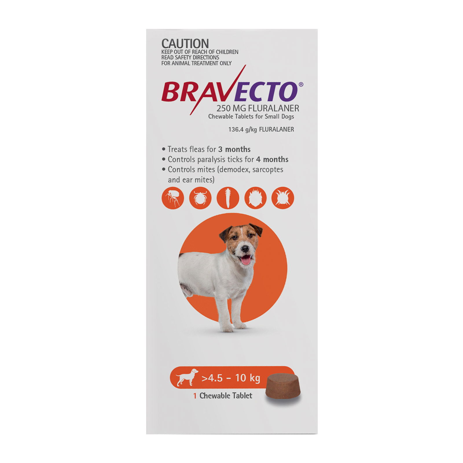 is bravecto safe for older dogs