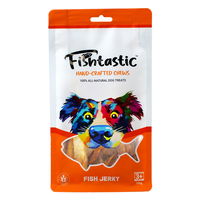 Fishtastic Hand Crafted Chews Fish Jerky Dog Treats