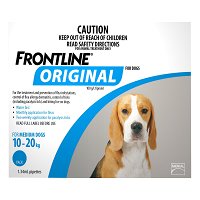 Frontline Original For Medium Dogs 10-20Kg (Blue)