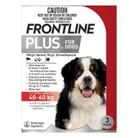 Frontline Plus For Extra Large Dogs 40 To 60Kg (Red)