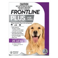 Frontline Plus For Large Dogs 20 To 40 Kg (Purple)