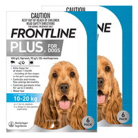 Frontline Plus For Medium Dogs 10 To 20Kg (Blue)