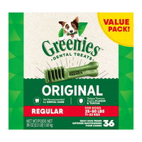 Greenies Original Dental Dog Treats Regular 11 - 22kg