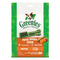 Greenies Sweet Potato Flavor Dental Dog Treats Petite 7 - 11kg