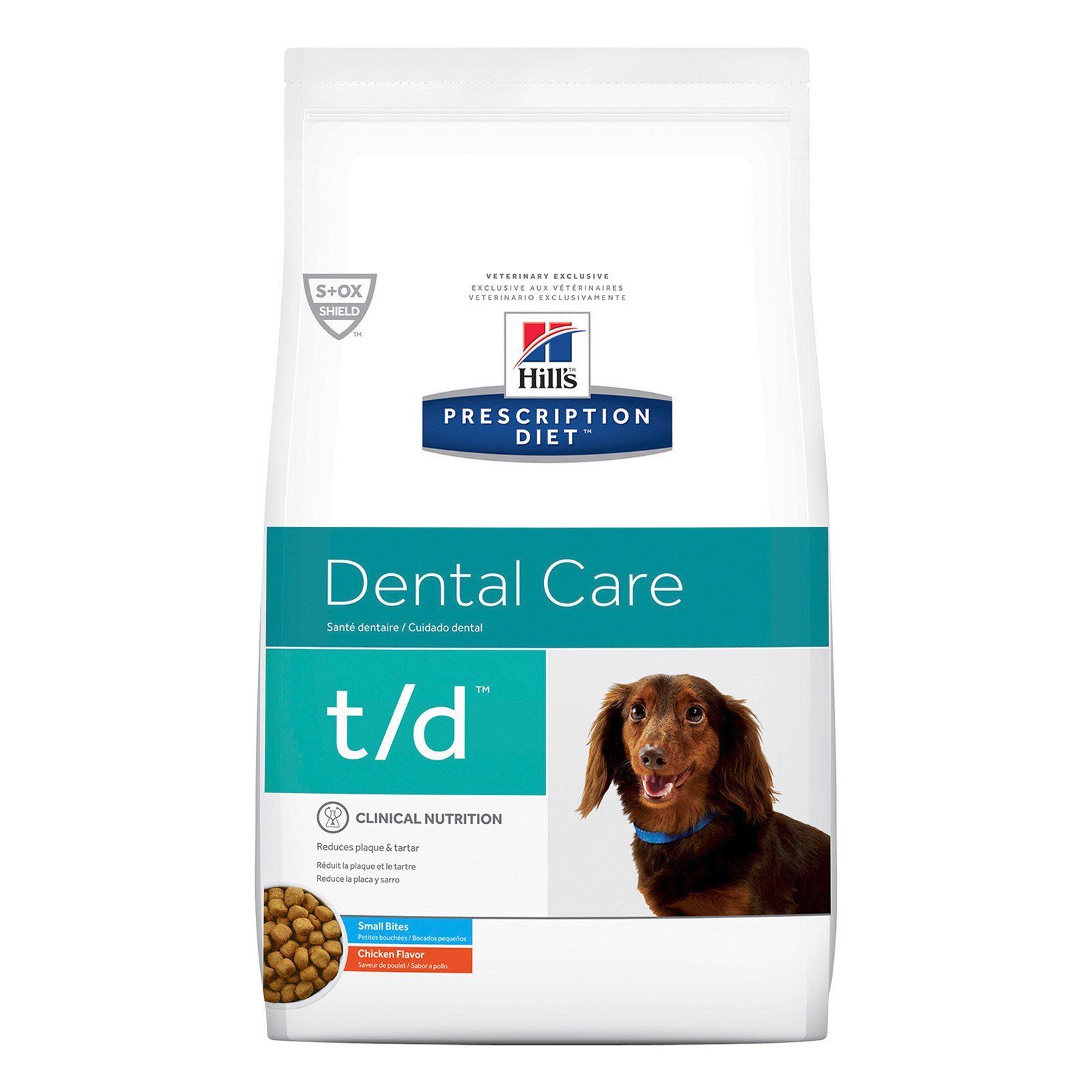 Hill's Prescription Diet t/d Small Bites Dental Care Dry Dog Food  