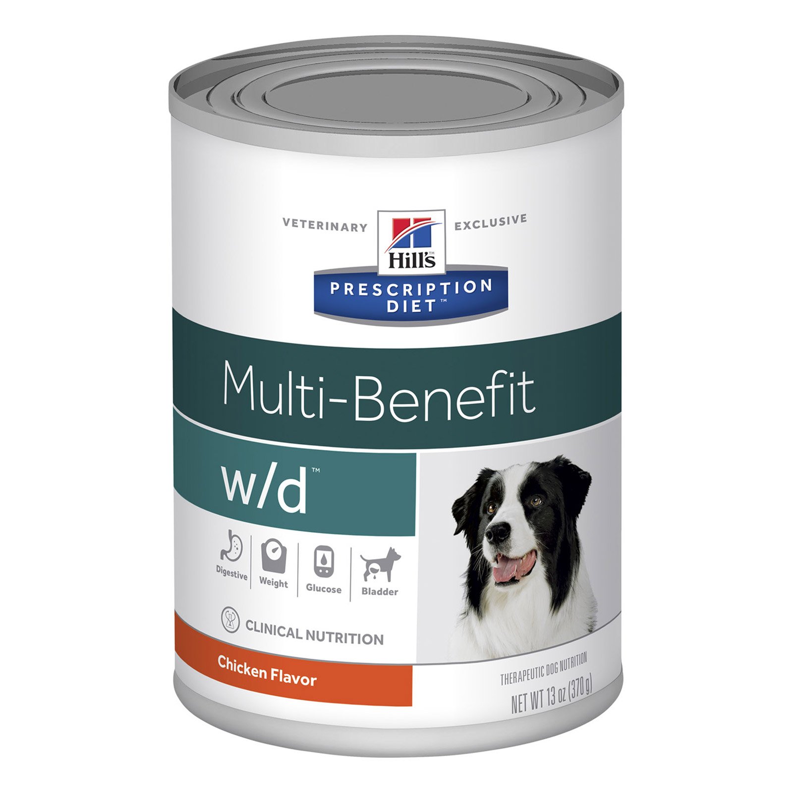 Hill's Prescription Diet w/d Digestive/Weight/Glucose Management Canned Dog Food 370 Gm