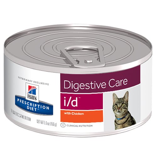 Hill's Prescription Diet i/d Digestive Care Canned Cat Food 156 Gm Original Chicken flavour