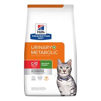 Hill’s Prescription Diet Metabolic + Urinary Stress (Weight and Urinary Care) Dry Cat Food 