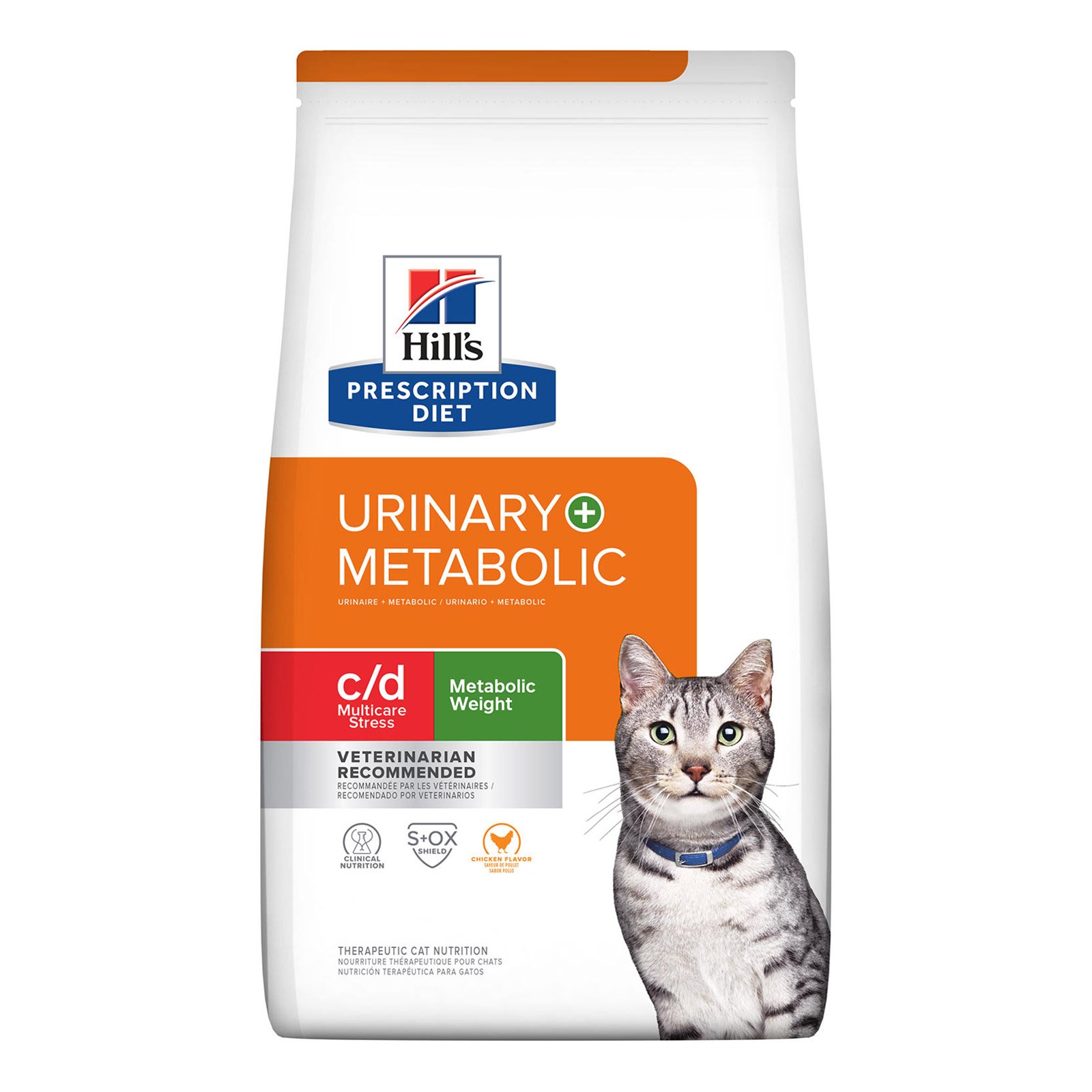 Hill’s Prescription Diet Metabolic + Urinary Stress (Weight and Urinary Care) Dry Cat Food