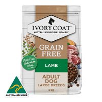Ivory Coat Grain Free Lamb Adult Large Breed Dry Dog Food 