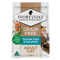 Ivory Coat Grain Free Adult Ocean Fish & Salmon Dry Cat Food 