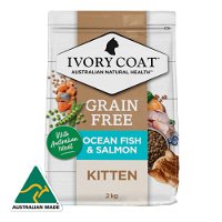 Ivory Coat Grain Free Ocean Fish & Salmon Kitten Dry Cat Food 