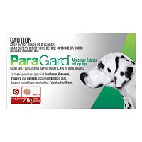 Paragard Broad Spectrum Wormer For Large Dogs 20 Kg