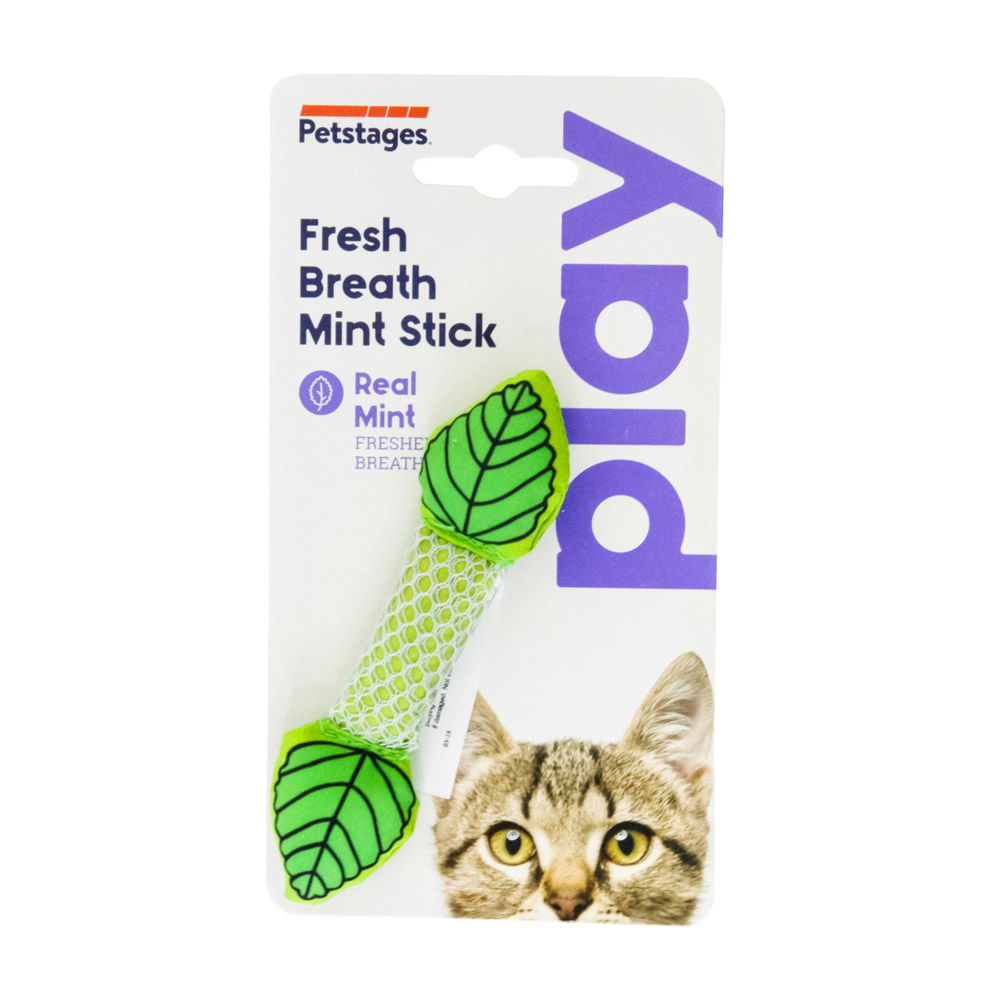 Petstages Fresh Breath Mint Stick Cat Toy