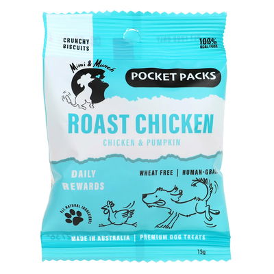 Mimi & Munch Roast Chicken Natural Dog Treats