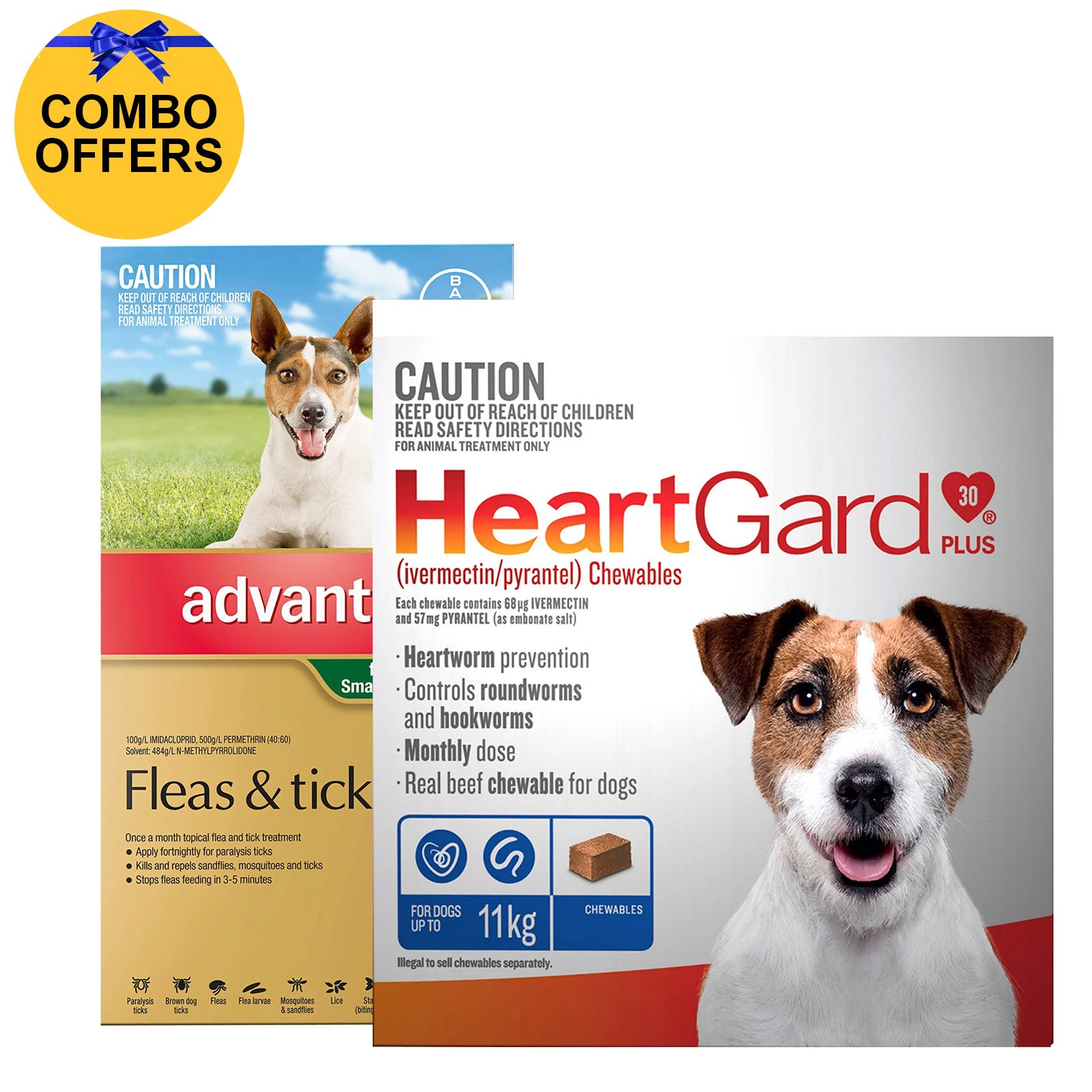 Advantix & HeartGard Dog Combo
