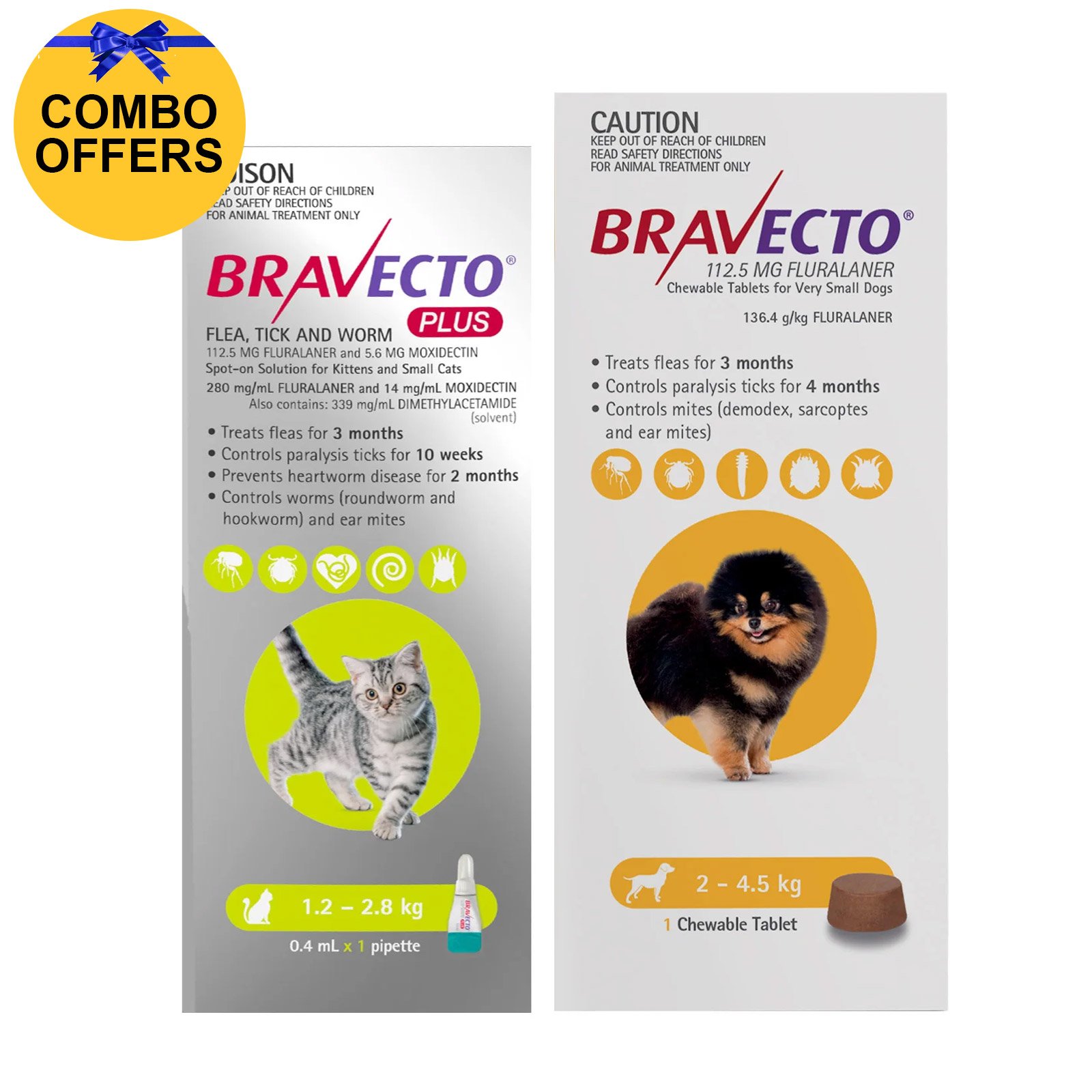 Bravecto Plus & Bravecto Combo