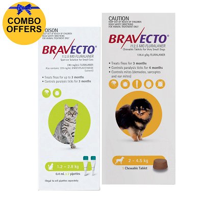 Bravecto Spot On & Bravecto Combo