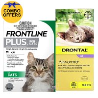Frontline Plus & Drontal Cat Combo
