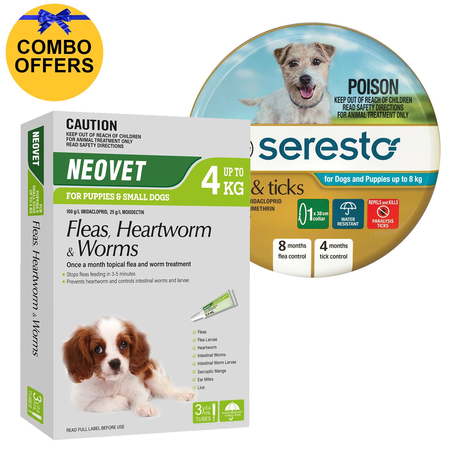 Neovet & Seresto Collar Dog Combo