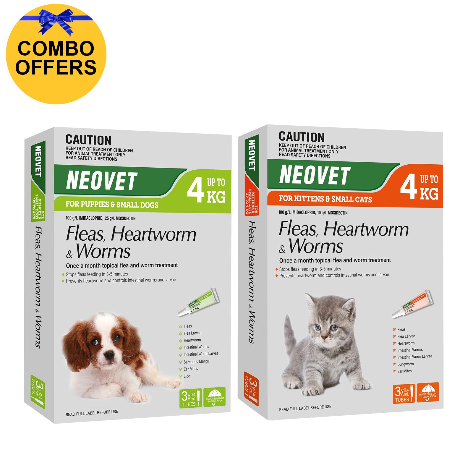 Neovet for Dogs & Neovet for Cats Combo