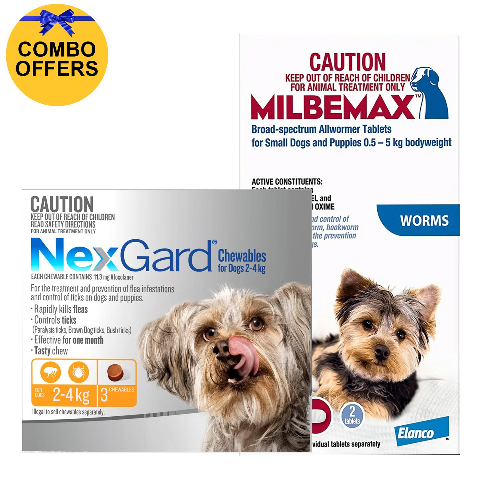 Nexgard & Milbemax Combo