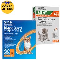 Nexgard Spectra & Neovet for Cats Combo