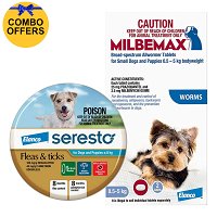 Seresto and Milbemax Dog Combo