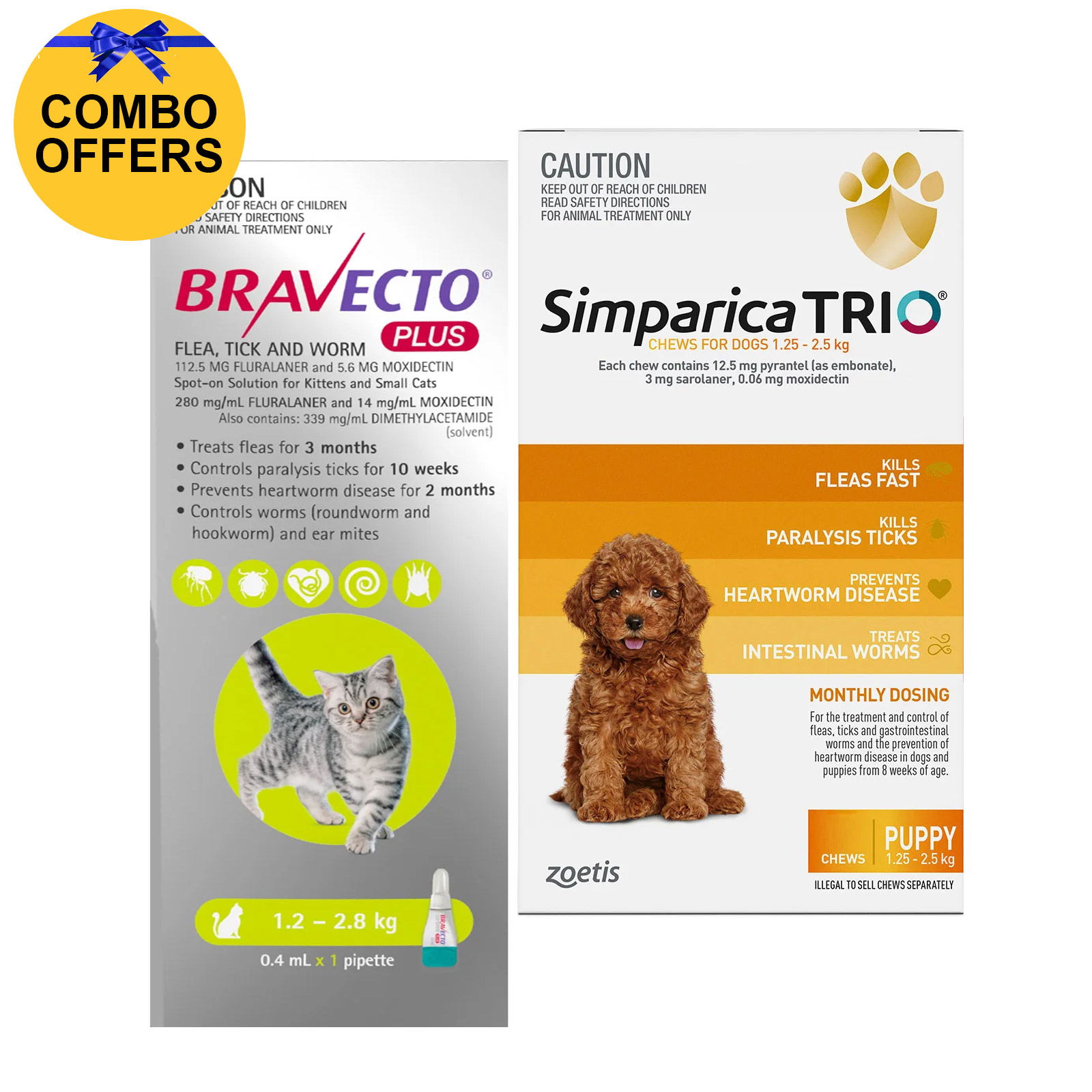 does bravecto kill worms in dogs