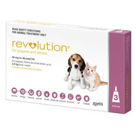 Revolution (Selamectin) For Puppies upto 2.5Kg (Pink)