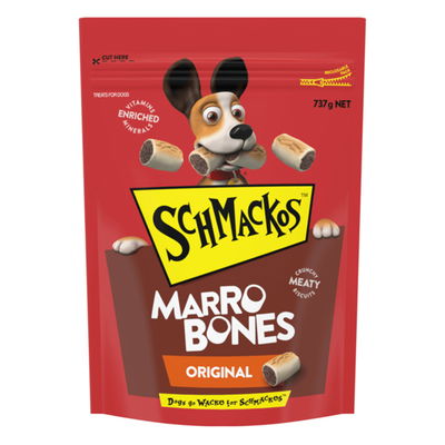 Schmackos Marro Bones Orijinal Crunchy Meaty Biscuits Dog Treats